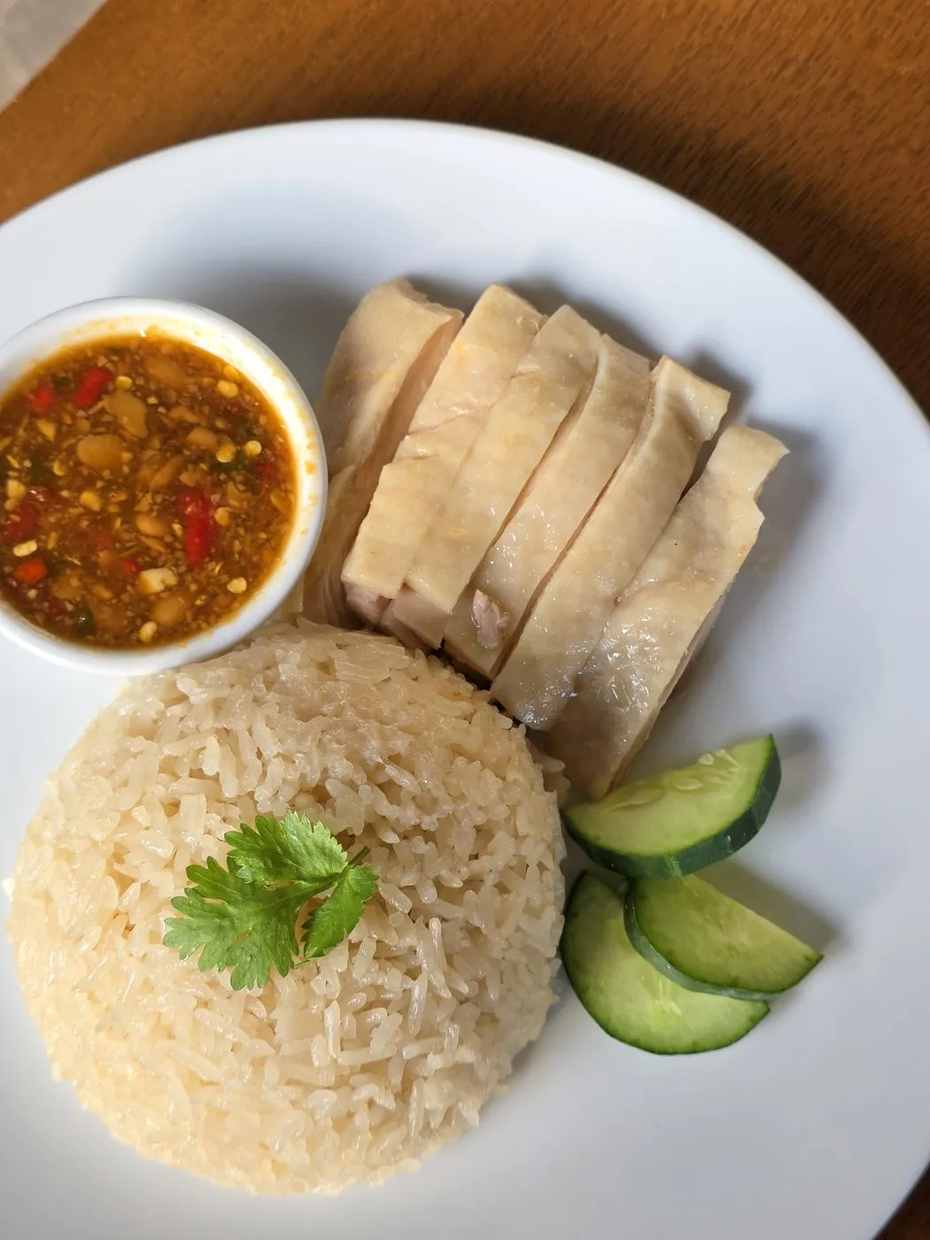 ข้าวมันไก่ต้ม
