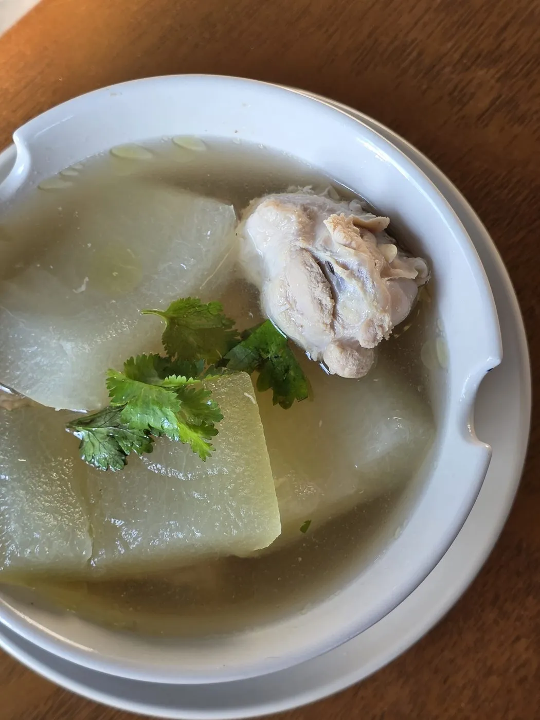 ซุปไก่มะนาวดอง